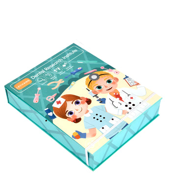 PlayMed Station | Aprender jugando, jugar con imaginación - Set 3 en 1 de médico y tienda